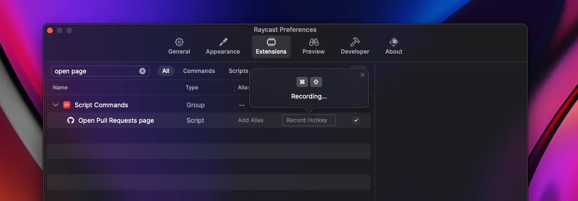 Script Commands